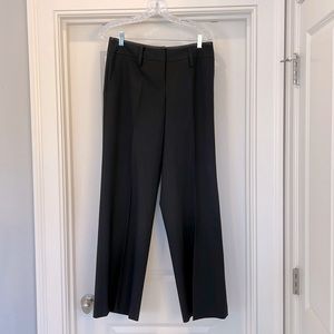 Nearly vintage low rise wide leg black pants size 10